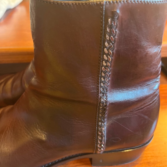 John Varvatos side-zip boots size 9 main image 8